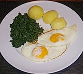 Spinat mit Parmesan (Bild)