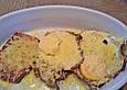 &Uuml;berbackener Leberk&auml;se