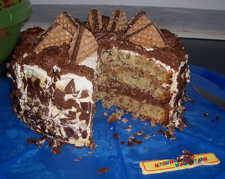 Hanuta - Torte (Rezept mit Bild) von alina1st | Chefkoch.de