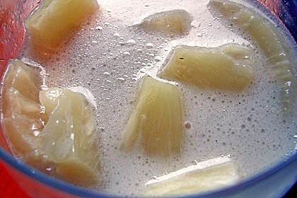 Honigmelone mit Kokosmilch 1