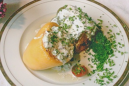 Gef&uuml;llte Paprikaschoten