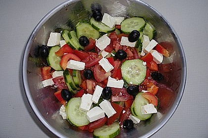 Bunter Salat mit Schafsk&auml;se 2