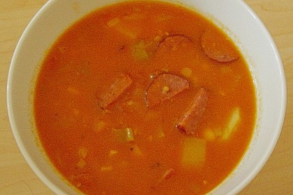 Bohneneintopf mit Cabanossi 18