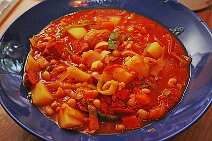 Bohneneintopf mit Cabanossi 2