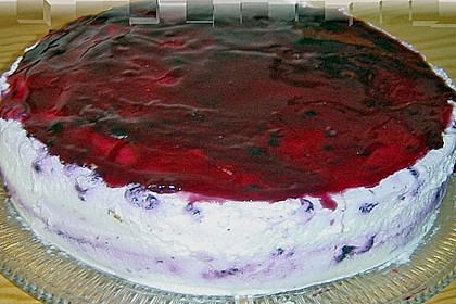 Heidelbeer - Schmand - Torte