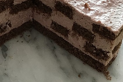 Himbeer - Schachbrett - Torte 33