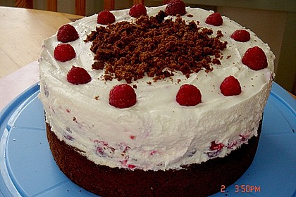 Himbeer - Schachbrett - Torte 64