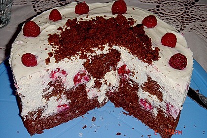Himbeer - Schachbrett - Torte 103