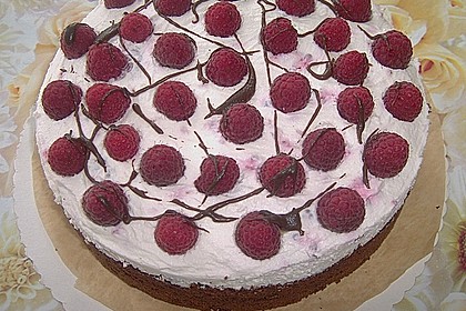 Himbeer - Schachbrett - Torte 59