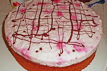 Himbeer - Schachbrett - Torte 78