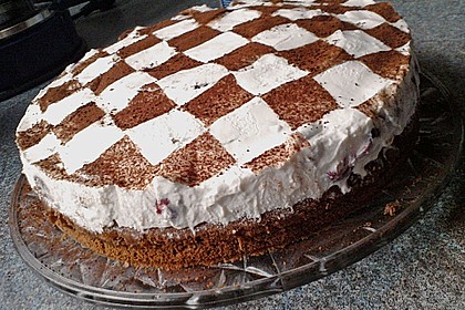 Himbeer - Schachbrett - Torte 47