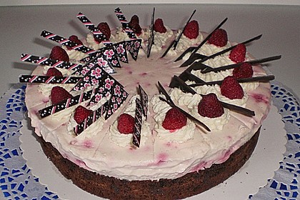 Himbeer - Schachbrett - Torte 41