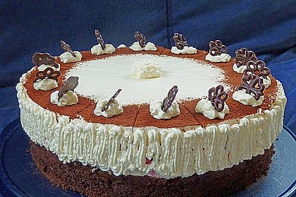 Himbeer - Schachbrett - Torte 39