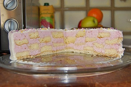 Himbeer - Schachbrett - Torte 97