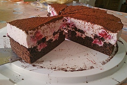 Himbeer - Schachbrett - Torte 58