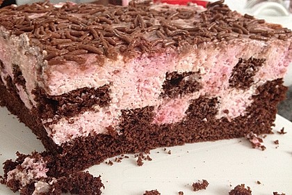 Himbeer - Schachbrett - Torte 66