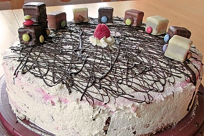 Himbeer - Schachbrett - Torte 51