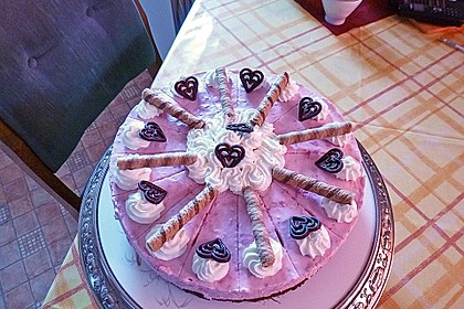 Himbeer - Schachbrett - Torte 36
