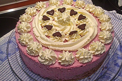 Himbeer - Schachbrett - Torte 65