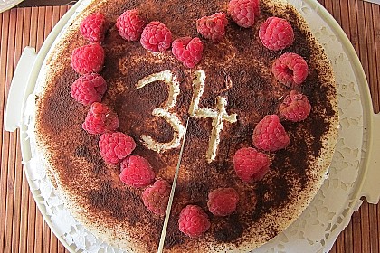 Himbeer - Schachbrett - Torte 87