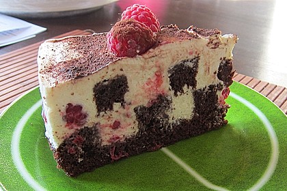 Himbeer - Schachbrett - Torte 29