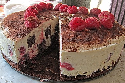 Himbeer - Schachbrett - Torte 57