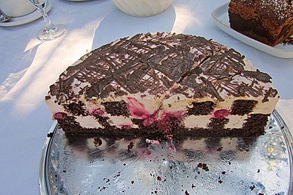 Himbeer - Schachbrett - Torte 76