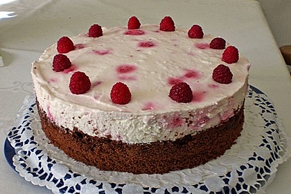 Himbeer - Schachbrett - Torte 89
