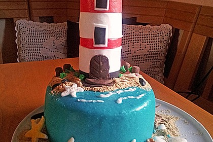 Himbeer - Schachbrett - Torte 9