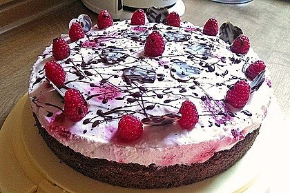 Himbeer - Schachbrett - Torte 93
