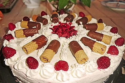 Himbeer - Schachbrett - Torte 92