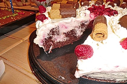 Himbeer - Schachbrett - Torte 69
