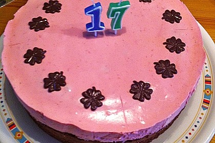 Himbeer - Schachbrett - Torte 84