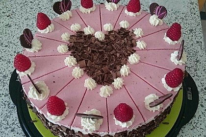 Himbeer - Schachbrett - Torte 7