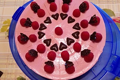 Himbeer - Schachbrett - Torte 52