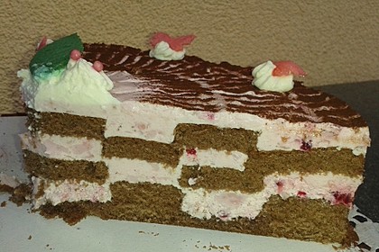 Himbeer - Schachbrett - Torte 53