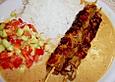 Rindfleisch - Satay mit Erdnussso&szlig;e