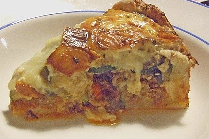 Hack - Gem&uuml;se Kuchen 1