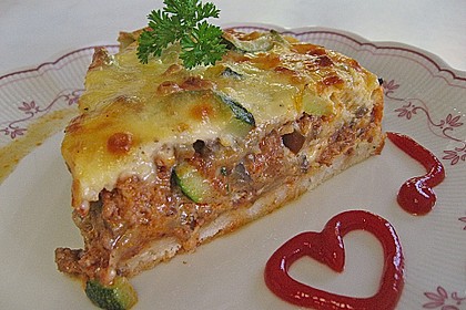 Hack - Gem&uuml;se Kuchen 4