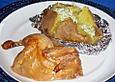 Ofenkartoffel mit Kr&auml;utersauce