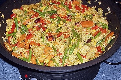 Dreadys Reispfanne - auch f&uuml;r den Wok 1