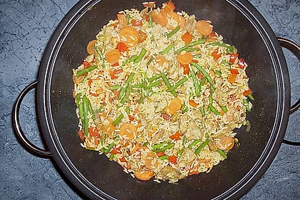 Dreadys Reispfanne - auch f&uuml;r den Wok 5