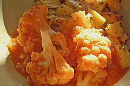 Blumenkohlgulasch mit frischem Parmesan 4