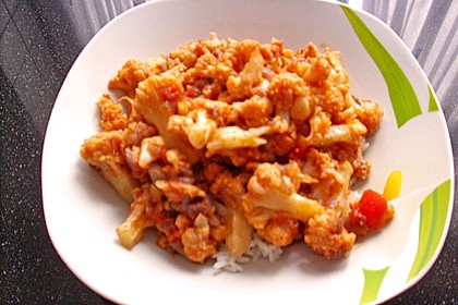 Blumenkohlgulasch mit frischem Parmesan 5