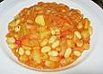 Mediterrane Bohnensuppe