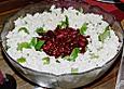 Feldsalat mit roten Bohnen und Schafsk&auml;se