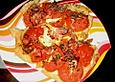 Tomatenkuchen mit Speck