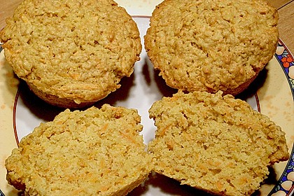 Fettarme M&ouml;hrenmuffins 1