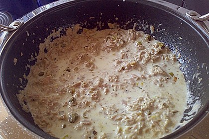 Thunfisch - Sahne - So&szlig;e