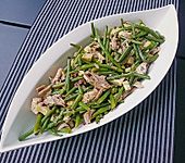 Salat mit gr&uuml;nen Bohnen und H&auml;hnchen (Bild)